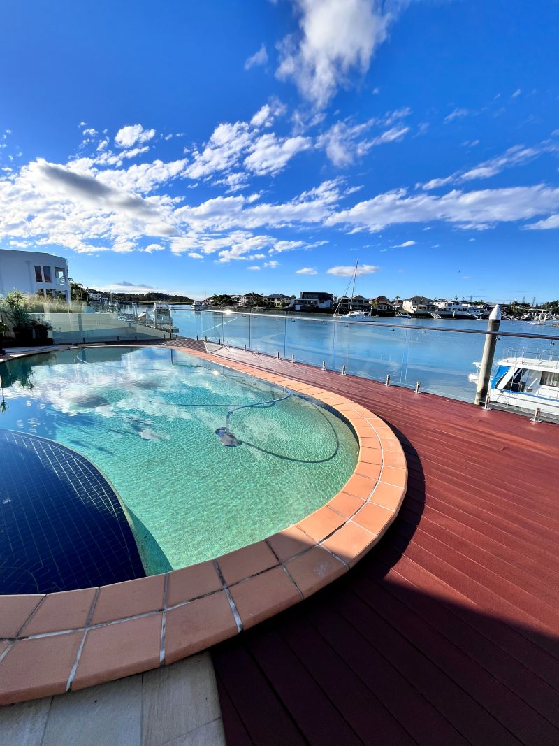 Raby Bay Deck Painting